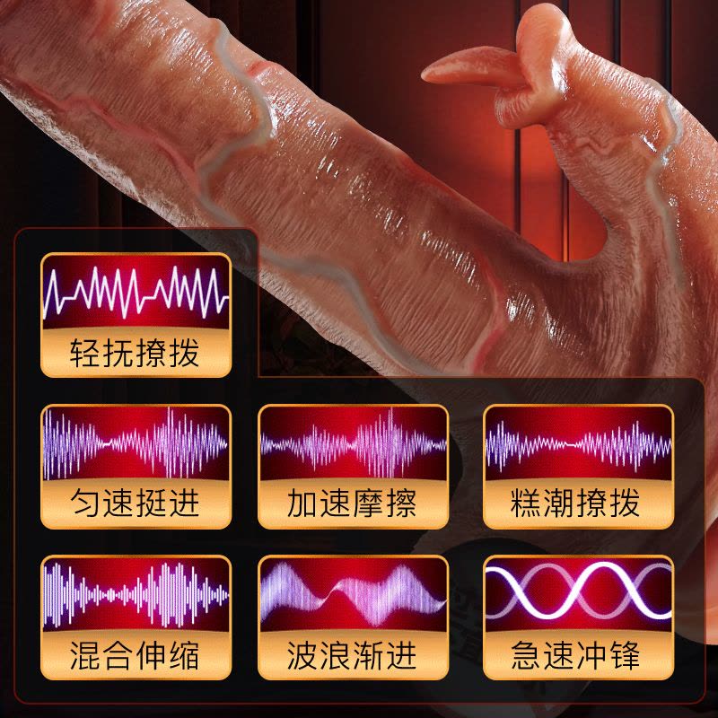 自动抽插假阳具女人用自慰器女性专用情趣用品超软棒成人高潮神器图片