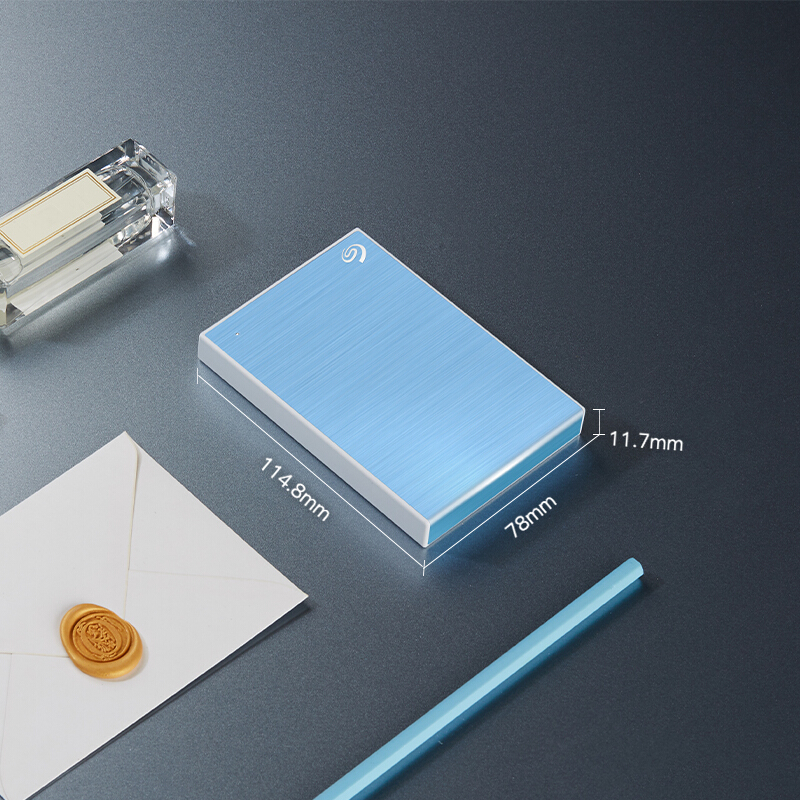 希捷STHP4000402 铭系列移动硬盘蓝色4TB/2.5英寸
