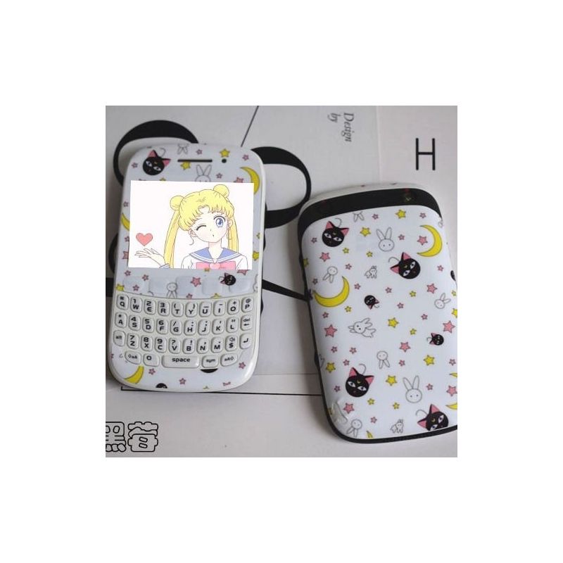 白色黑莓9320/9220戒网瘾手机学生备用机女生可爱手机