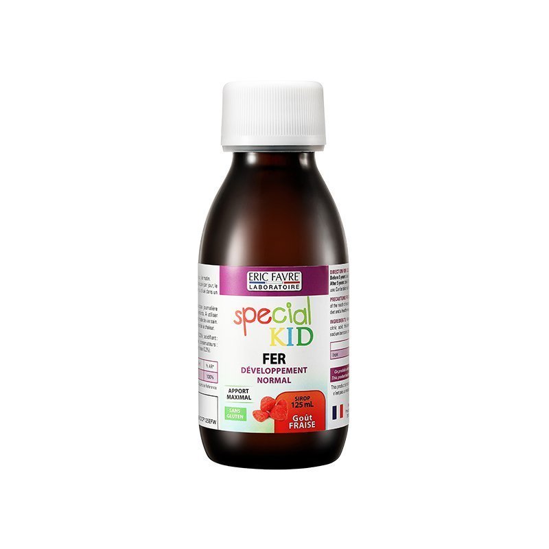 [自营]Eric Favre艾瑞可儿童铁液 营养液水果味125ml 铁剂 6个月以上可用改善贫血