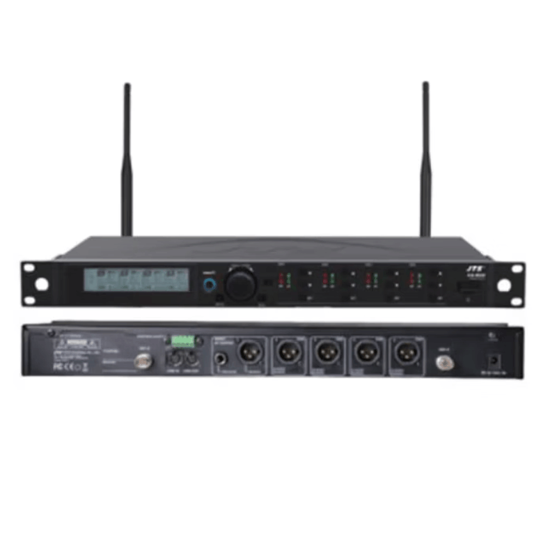 JTS CS-W4/CS-W4T 一拖四无线会议麦克风系统频率震荡模式 天线供电显示设定同步选项发话优先权设定图片