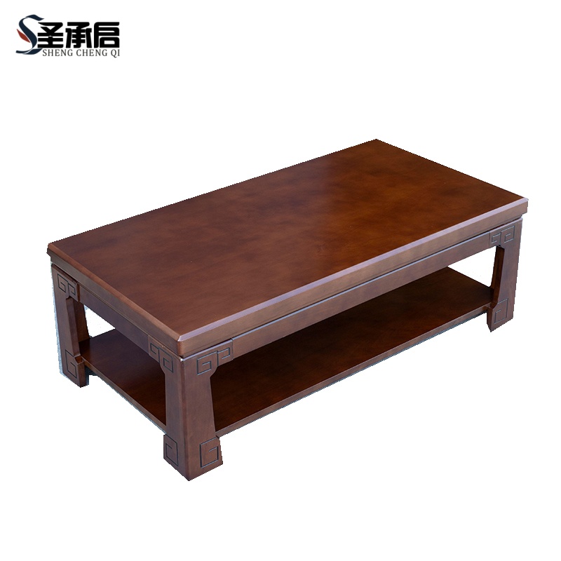 圣承启 茶几 胡桃色张高清大图