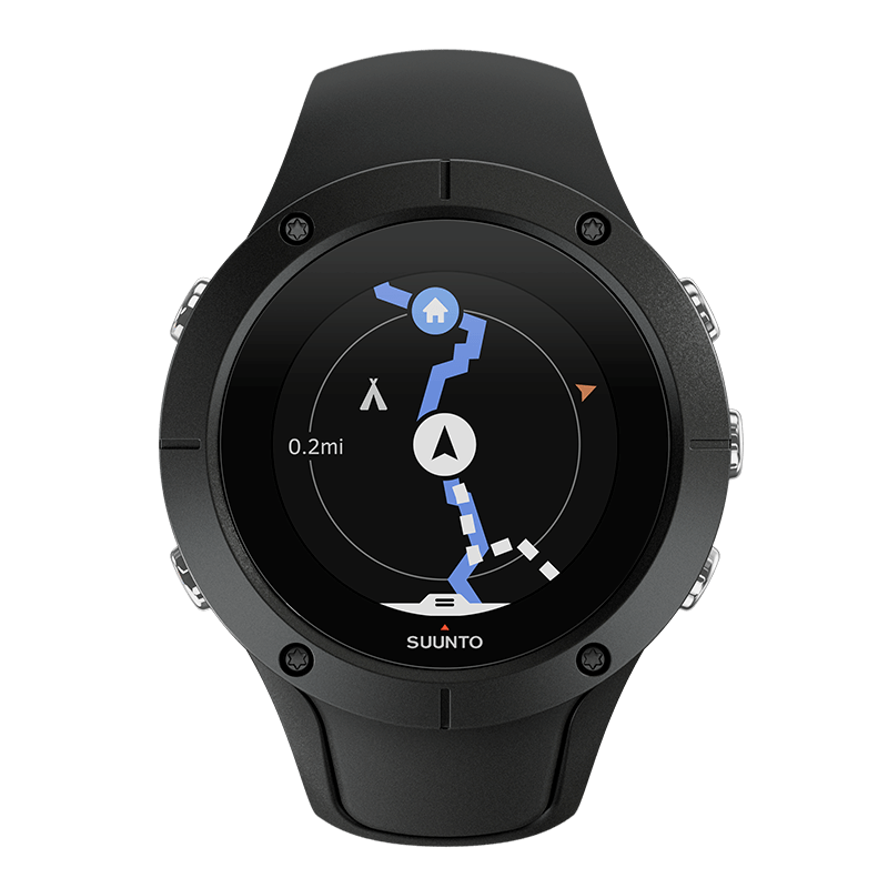 颂拓(SUUNTO)手表SPARTAN Trainer WHR 斯巴达酷跑光电心率 黑色SS022996000