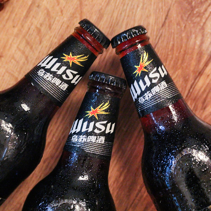 [乌苏啤酒]官方授权黑乌苏新疆黑啤夺命大乌苏520ml*6瓶乌苏啤酒