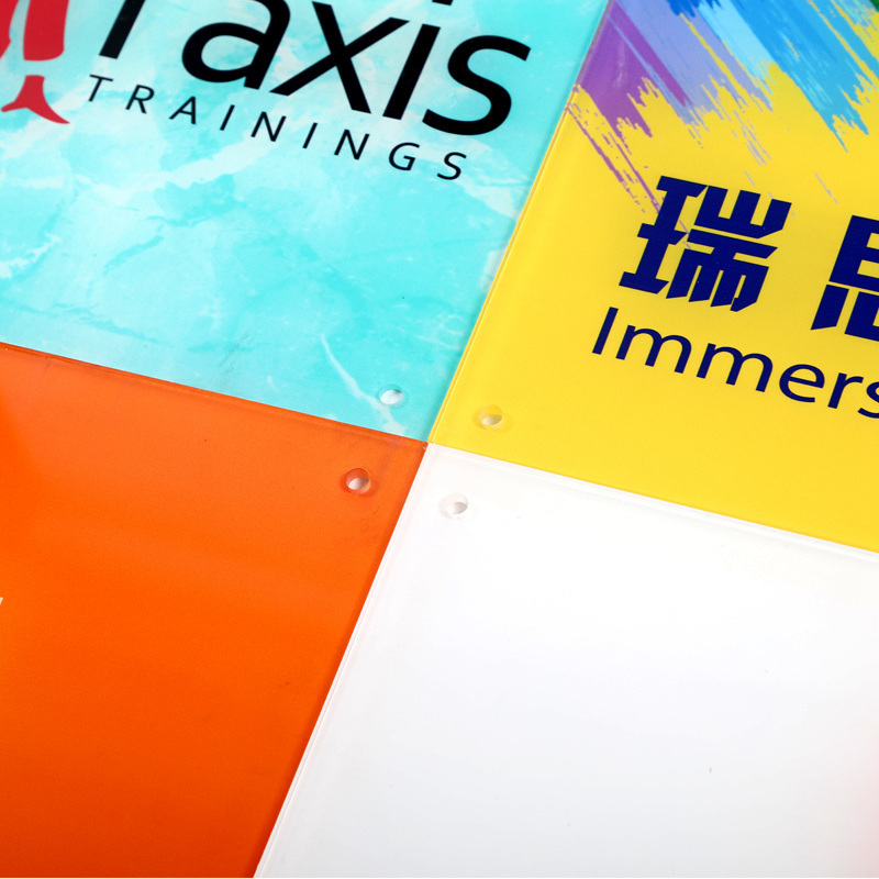 公司门招亚克力广告展示门头logo匾店铺标铭制作|亚克力3mm（30x40cm）【粘贴款】