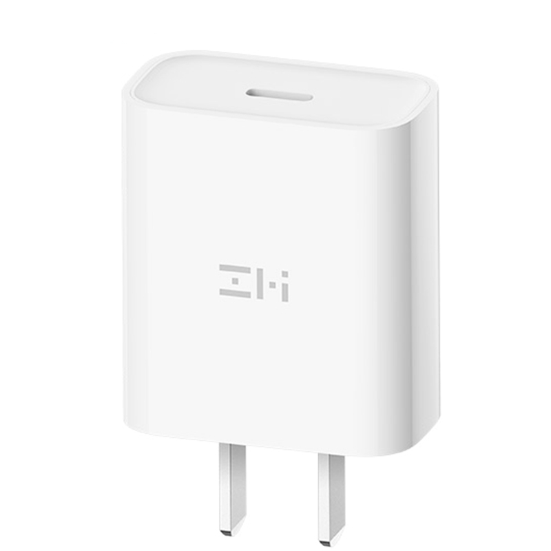 ZMI紫米苹果12充电器C to lightning18W PD快充 支持iphone12/12pro/iPad 白色