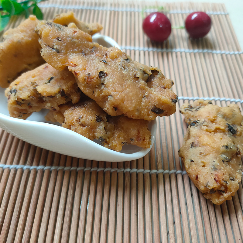 瑞金特产江西赣南小吃九堡小吃煎果子微辣酸菜包客家土特产风味