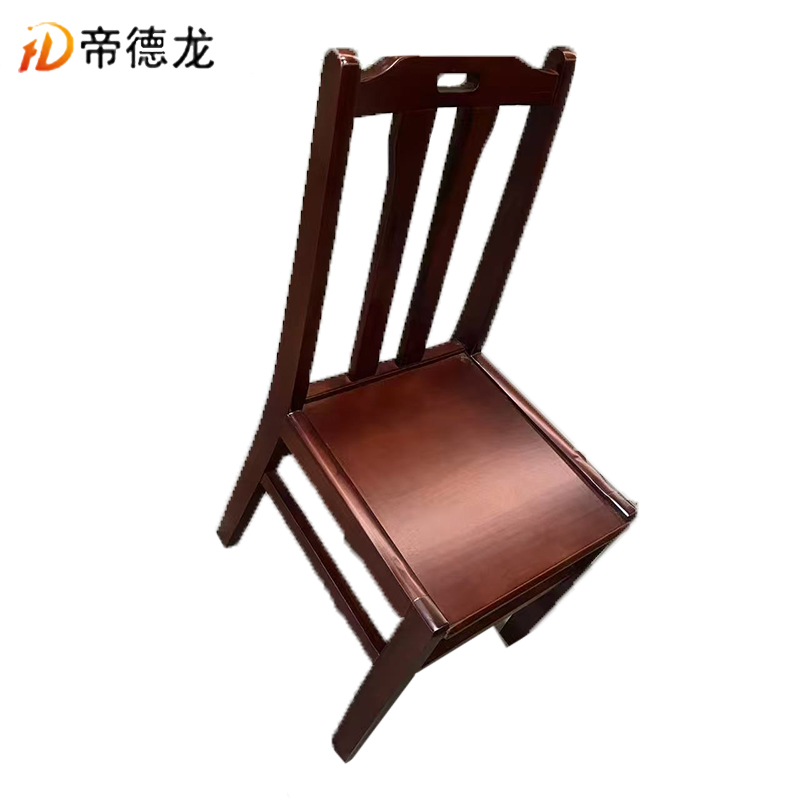 帝德龙实木办公椅会议椅洽谈木椅DZ2高清大图