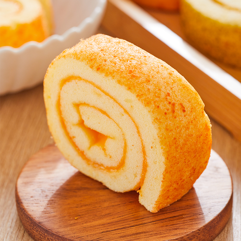 休闲农场喵喵卷肉松芝士味2kg1苏宁自营零食整箱早餐面包蛋糕卷网红