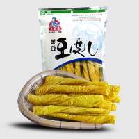 土家爱豆皮300g无添加豆香浓郁豆皮恩施特产豆腐皮油豆皮手工云丝干豆皮腐竹火锅食材凉拌菜干货
