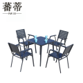 蕃蒂户外桌椅70*70cm套