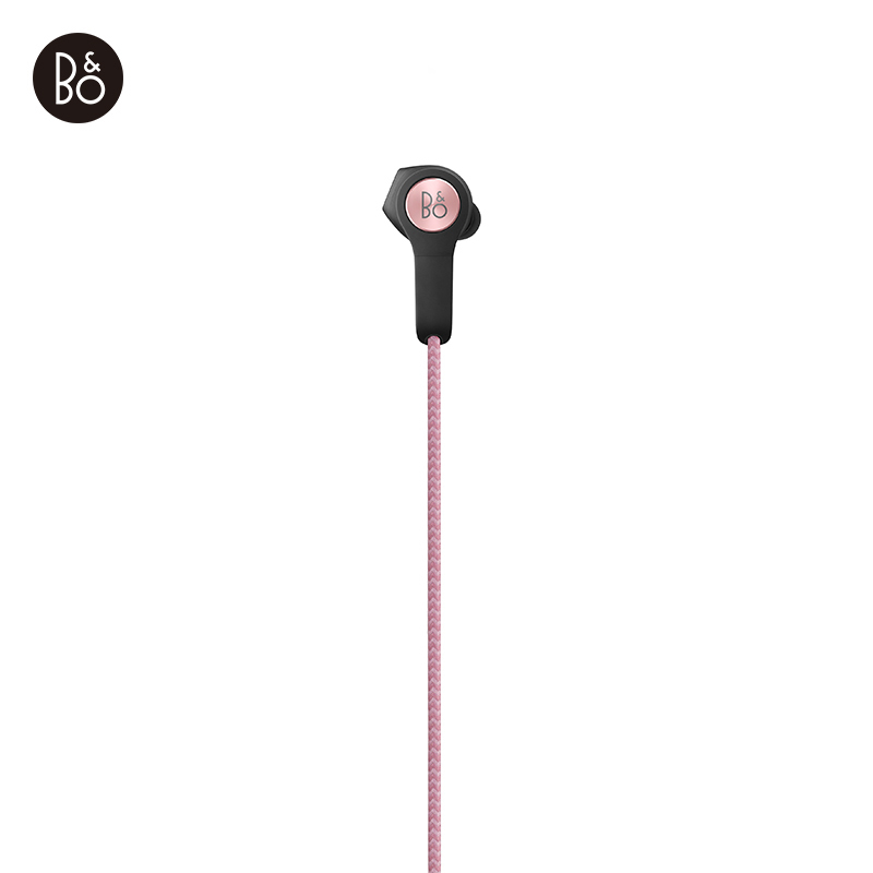 B&O PLAY beoplay H5 入耳式蓝牙无线耳机 磁吸运动耳机 手机游戏耳机 跑步带麦可通话 玫瑰粉色