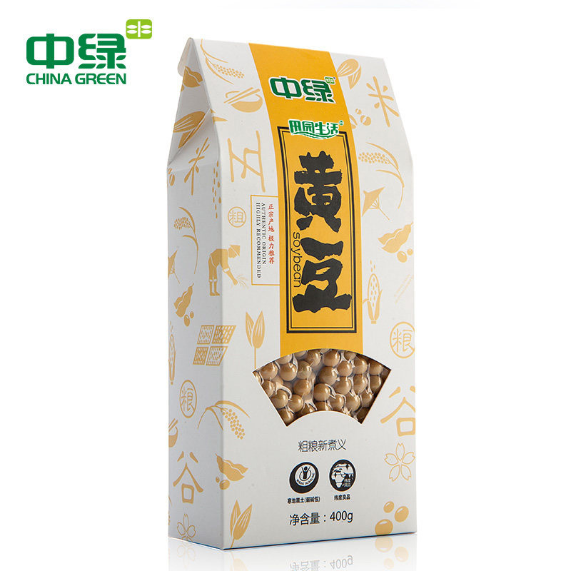 中绿东北五谷杂粮农家自产/黄豆400g*2袋