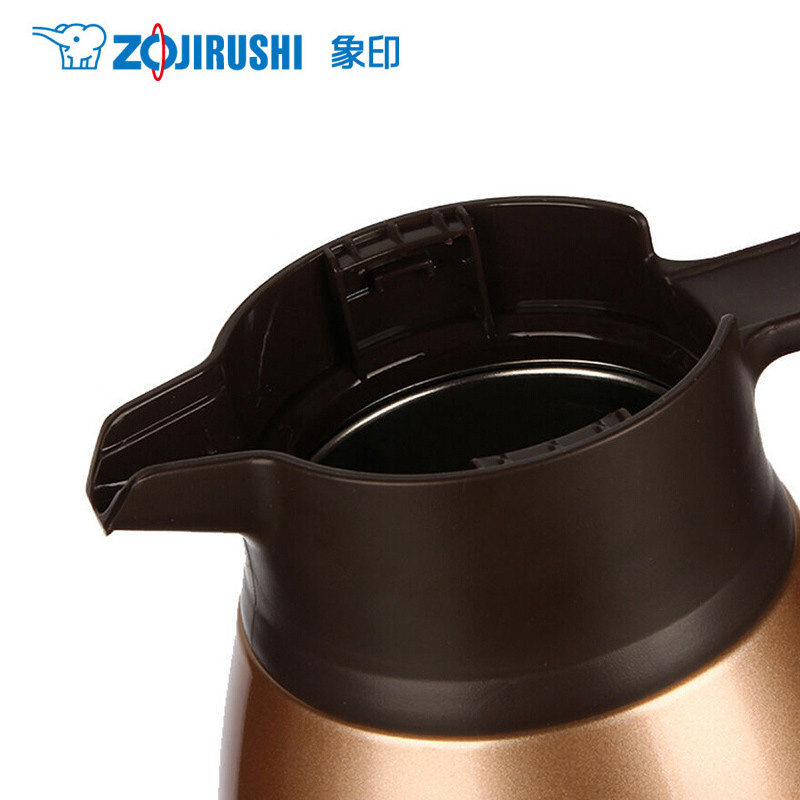ZOJIRUSHI/象印 SH-HA19C-NZ日本不锈钢真空居家保温壶 保温瓶家用咖啡壶 暖水瓶热水瓶1.9L金色高清大图