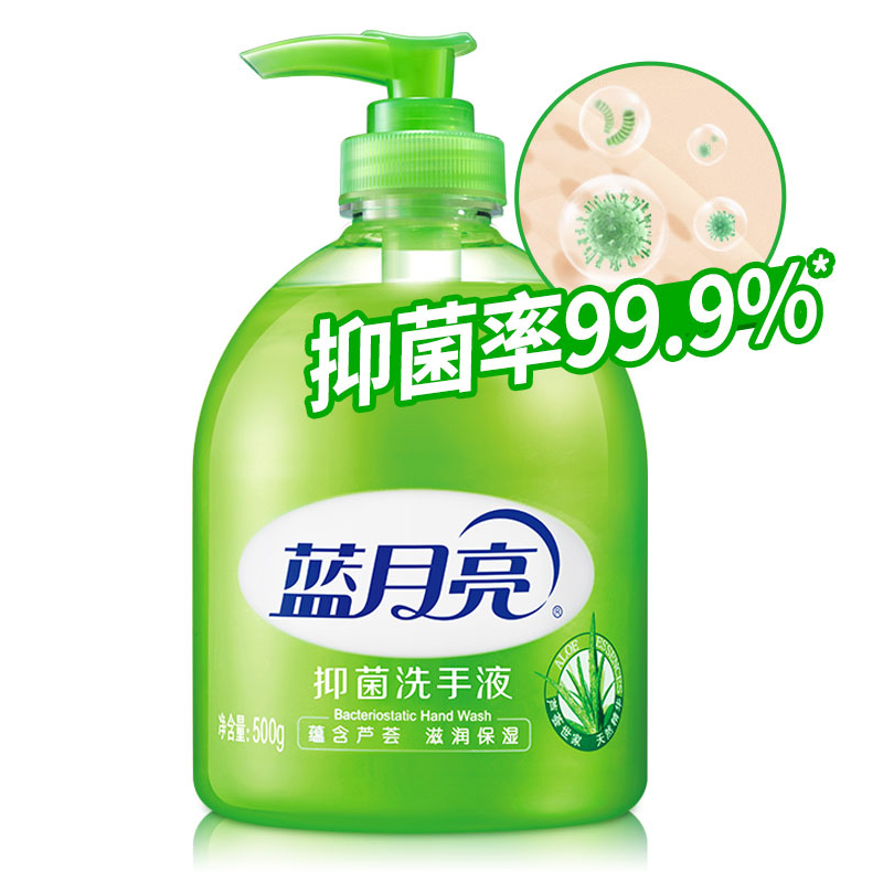 蓝月亮·500ml洗手液-芦荟 yjj单位:件