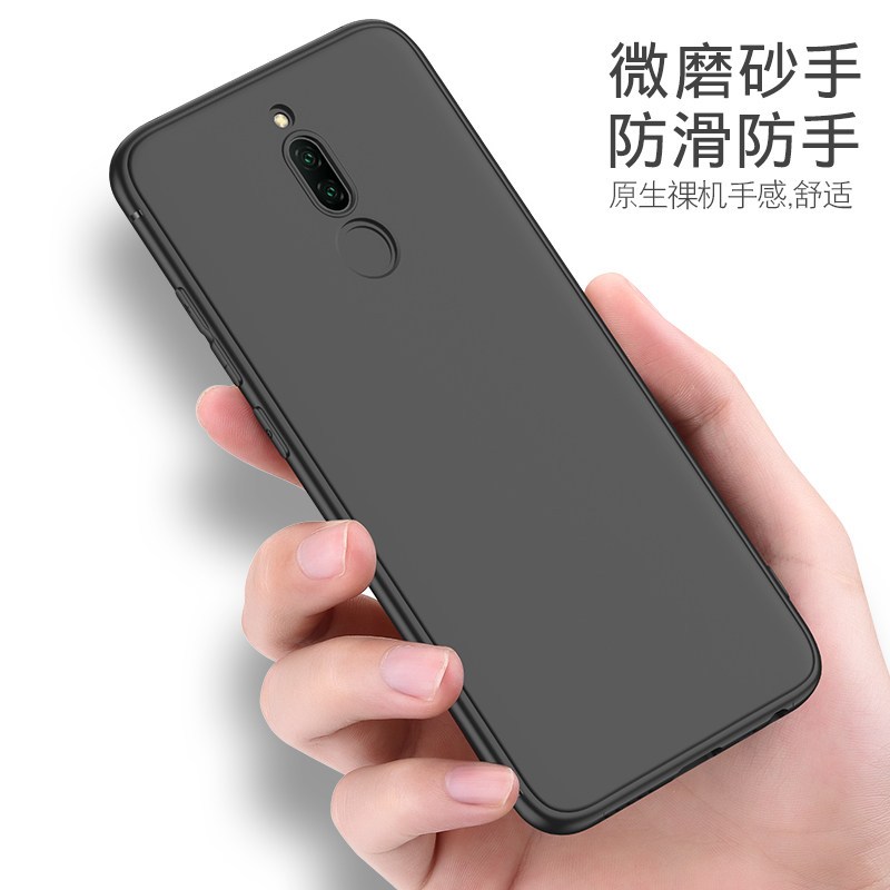 小米红米8手机壳redmi8黑色红米8磨砂软壳redmi8外壳防摔硅胶男redmi8