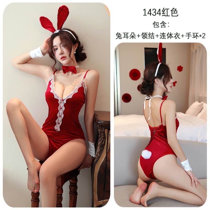 长夜漫漫情趣内衣性感表演服制服角色扮演兔女郎连体衣外贸女1434高清大图