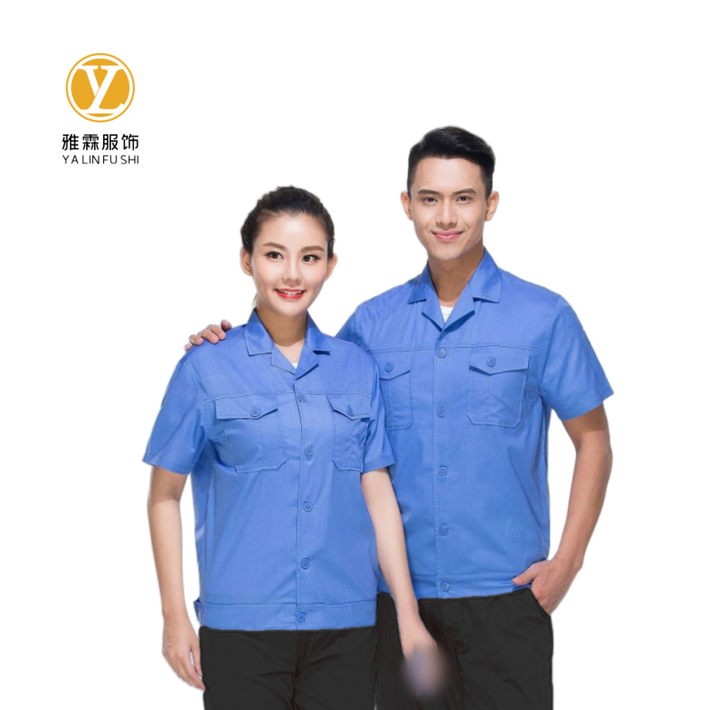 雅霖服 普通夏短服YLF-SJ25062004 套高清大图