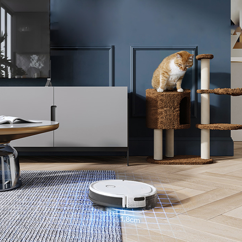 科沃斯u2powerapp操控全自动超薄扫地一体