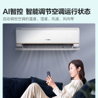 海信 2匹 新三级能效变频 健康抑菌 低噪 客厅挂机 家用省电 空调挂机KFR-50GW/E360-X3