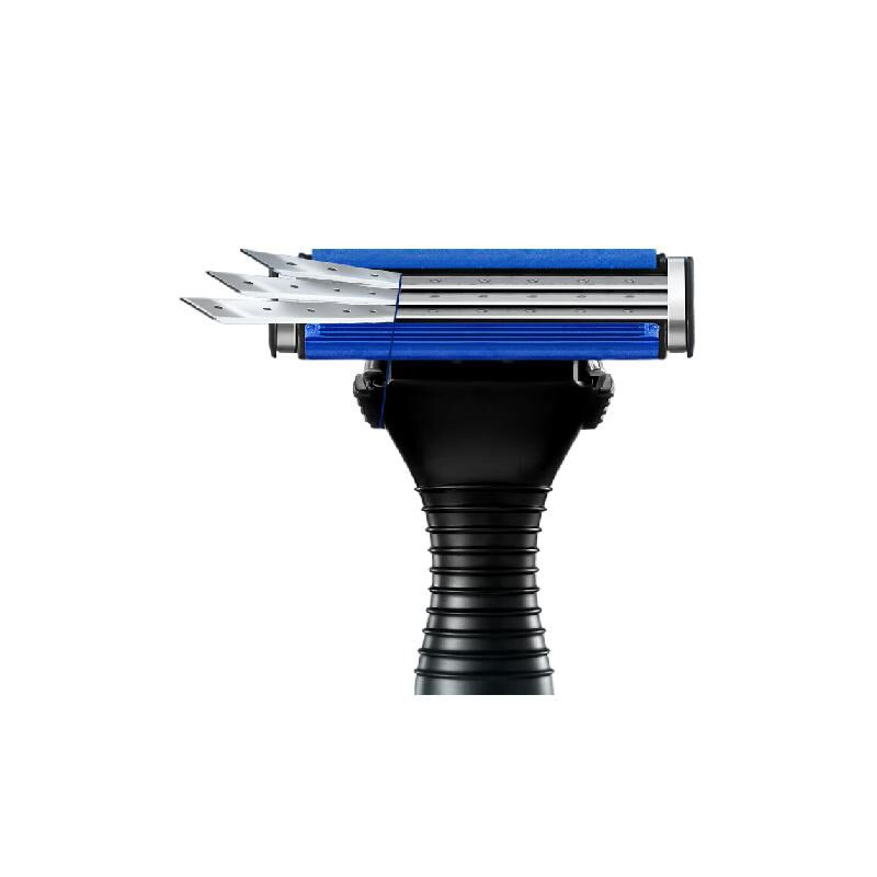 吉列 剃须刀手动 威锋3强化 1刀架3刀头刮胡刀手动(单位:套)高清大图