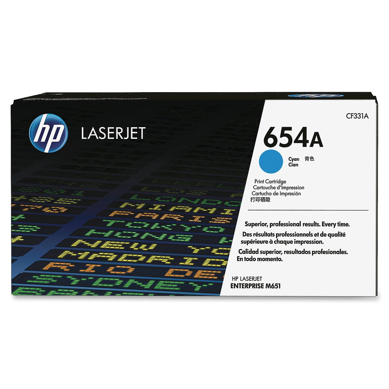 惠普(HP)CF333A 品红色硒鼓 654A(适用M651n M651dn)高清大图