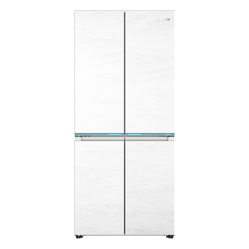 海尔(haier)475升十字对开门冰箱 全空间保鲜 超薄零距离自由嵌入