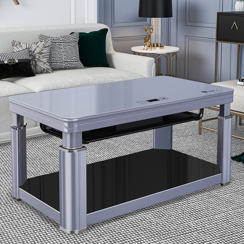 焱魔方 升降取暖茶几电暖茶几 取暖桌多功能烤火桌家用长方形电暖桌