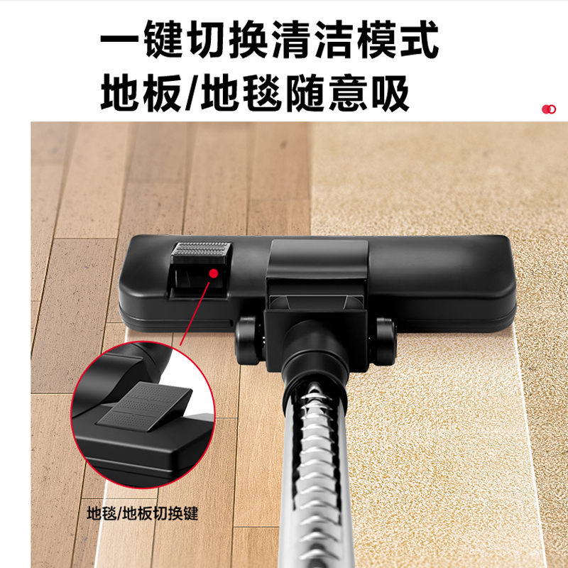 苏泊尔(SUPOR)桶式吸尘器苏泊尔吸尘器桶式大吸力工业用家用手持大功率VCC85S-12 不锈钢高清大图