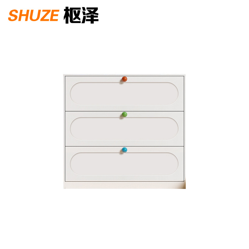 枢泽 钢制斗柜 三斗柜600*400*752mm 台高清大图