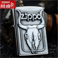 原装正品ZIPPO打火机 公牛头骨 20286美国原装 版zippo 正版芝宝 男士Zipoo正品