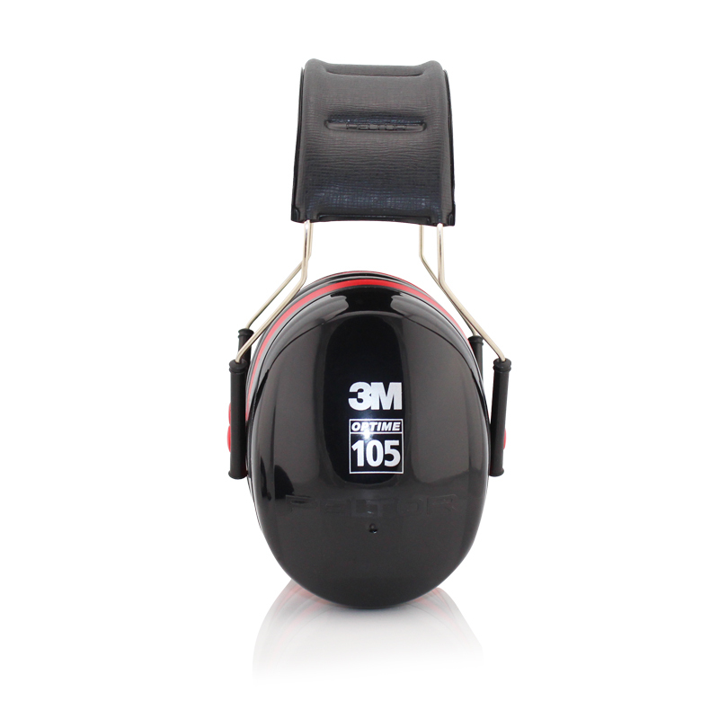 3M H10A PELTOR 头带式耳罩 黑红色 均码 2副装