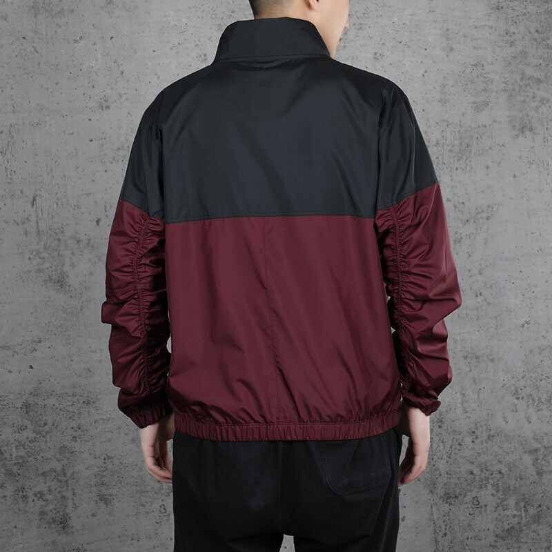 Nike耐克男装 2020年春季新款休闲舒适防风耐磨运动服梭织立领夹克外套BV9296-681 Z