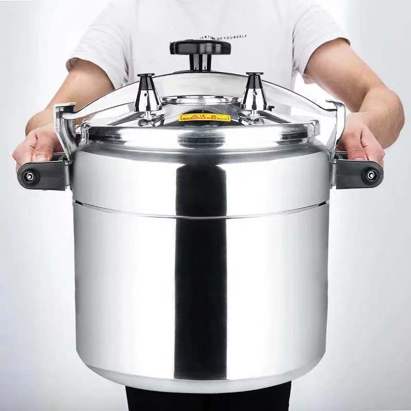 特厚款防爆高压锅压力锅压盖式铝合金商用大容量煤气燃气专用