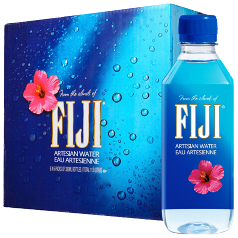 [液体黄金]斐济(FIJI )天然深层矿物水 330毫升/瓶 36瓶装 进口饮用水 矿物质水 矿泉水 斐济进口高清大图
