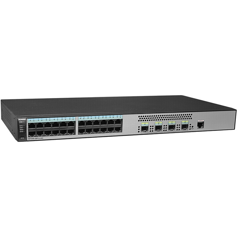 华为 S5700S-28P-LI-AC 24口全千兆弱三层以太网络核心交换机