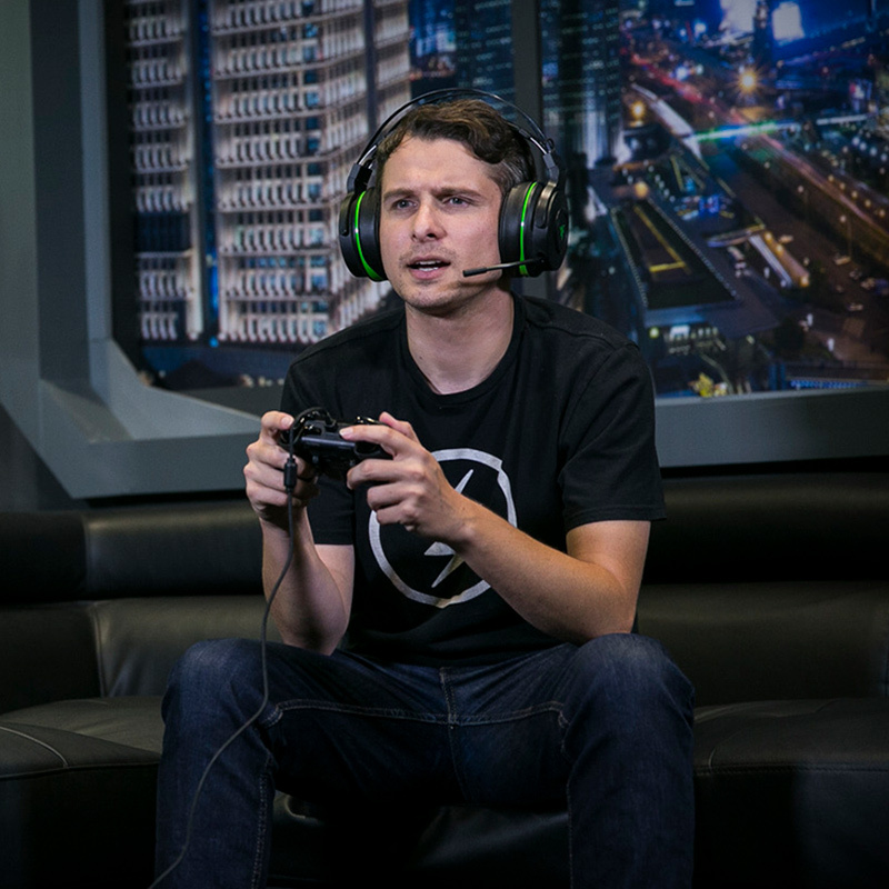 Razer/雷蛇 战戟鲨终极版7.1无线耳机头戴式电脑游戏耳麦