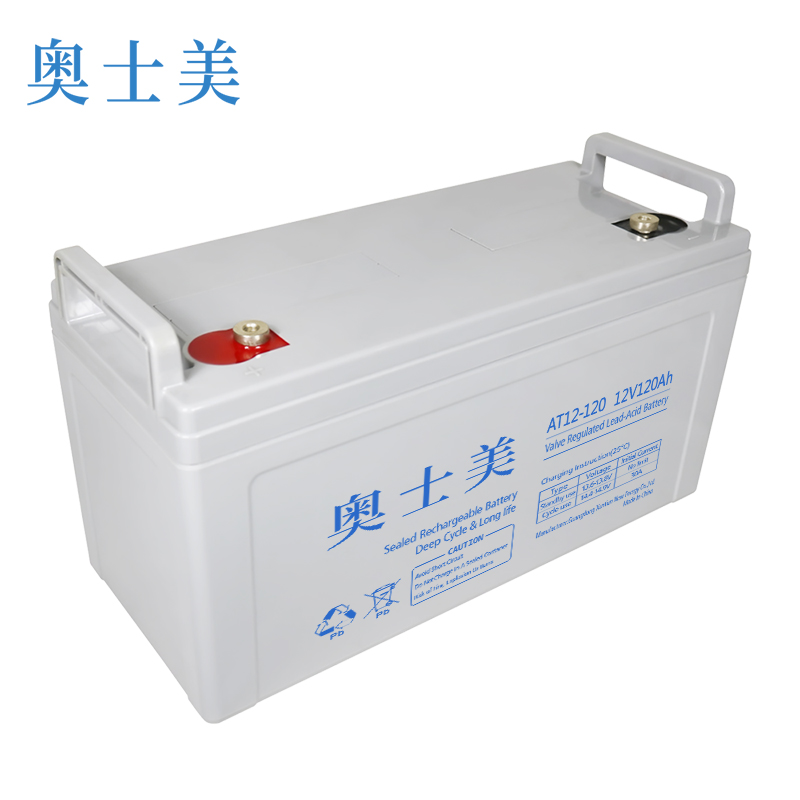 奥士美 阀控式铅酸蓄电池 AT12V-120 只高清大图