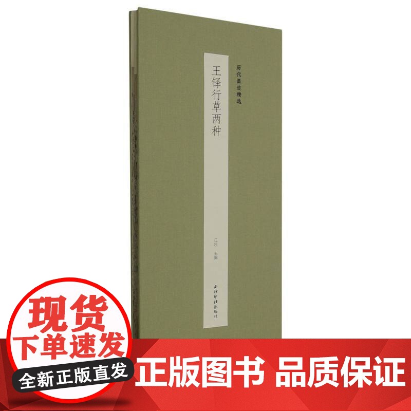 王铎行草两种 历代墨迹精选第二辑 琅华馆师古帖琅华馆拟古帖经折装设计原大原色高清原碑帖行草毛笔书法临摹字帖西泠印社出版社