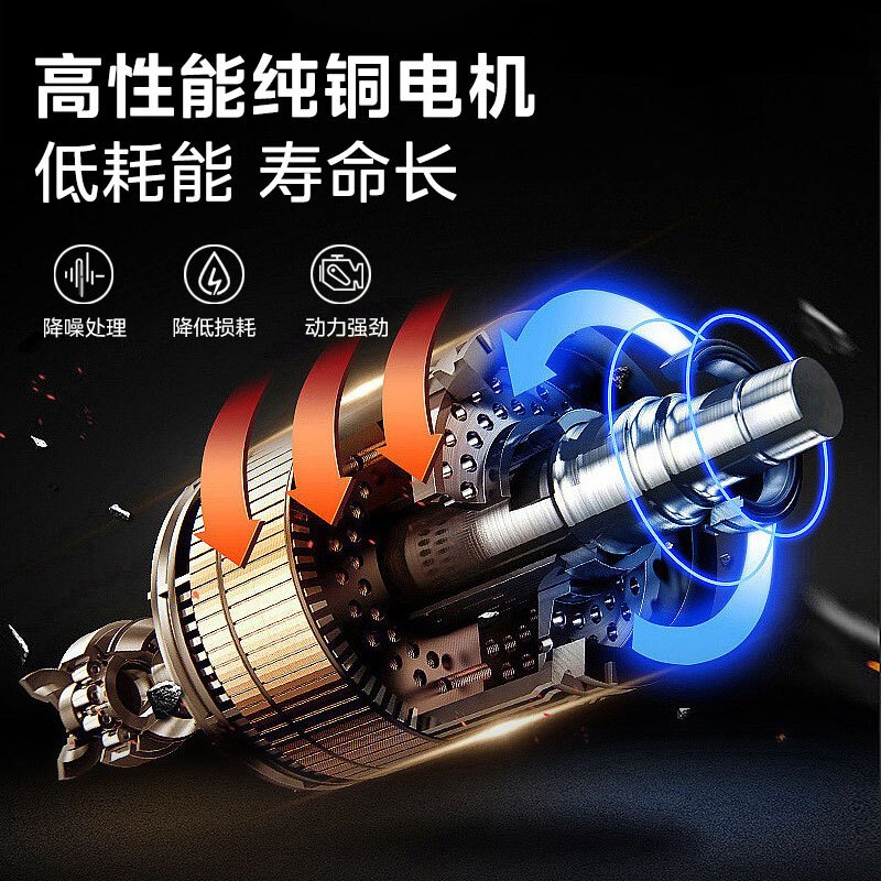 美的(Midea)壁扇16吋壁挂电风扇轻声宿舍摇头家用挂墙风扇食堂大风力工业壁扇摇头牛角扇 FWA40YA高清大图