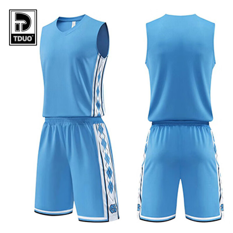 Tduo篮球服 K2 套 浅蓝 XL