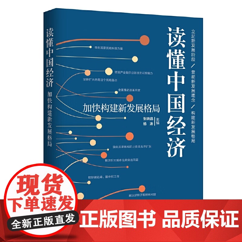 正版 读懂中国经济 加快构建新发展格局 立足新发展阶段 贯彻新发展理念 构建新发展格局人民日报出版社 9787511高清大图