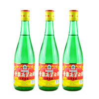 太原酒厂 晋泉高粱白酒 42度5年陈酿 450ml*3瓶 白酒 裸瓶 山西特产