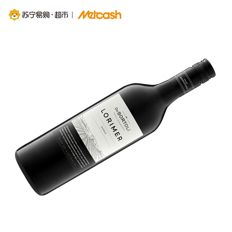 澳洲进口 洛里默西拉子干红葡萄酒一瓶装 750ml