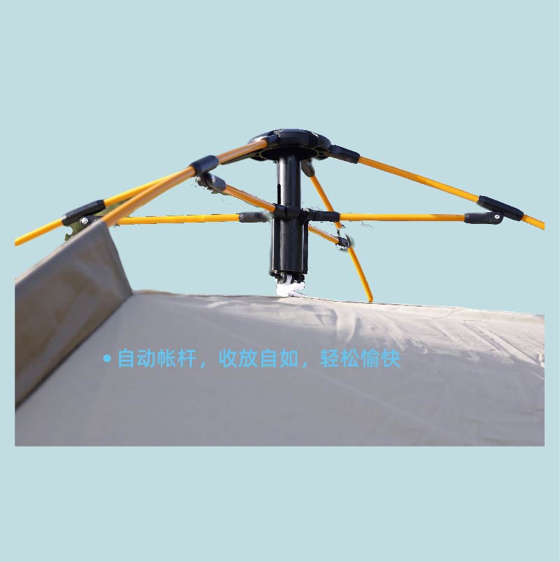 追璞户外背包 轻量化防水50L旅行登山包多功能分区设计防泼水耐磨透气背板高清大图