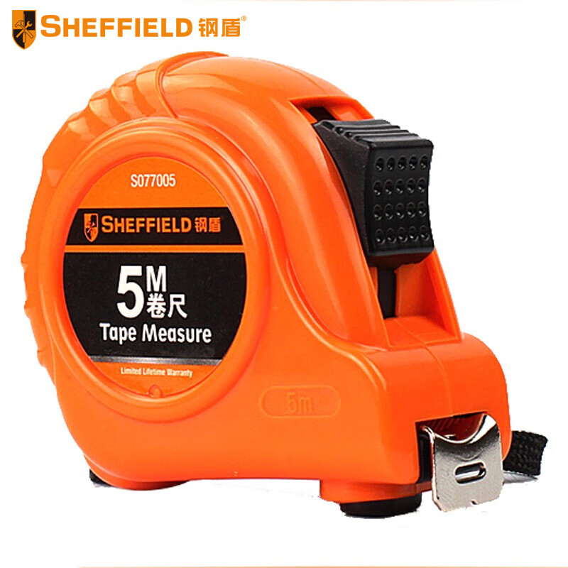 钢盾(SHEFFIELD) S077005 卷尺5m
