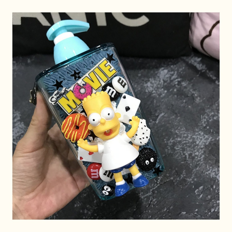 少女卡通分装瓶洗发水沐浴露空瓶子按压瓶挤压式按压瓶