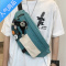 FENGHOU夏季新款斜挎包男士潮牌休闲小背包胸包女生潮流单肩腰包腰包男