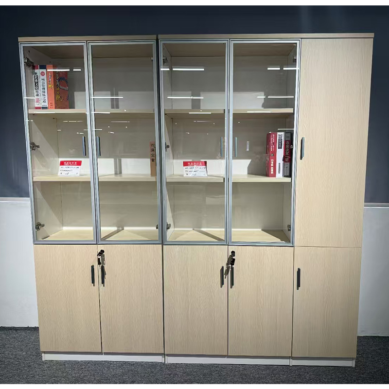 匡大文件柜1.2米三门文件柜 MS22-L12B (1200W×400D×2000H)高清大图