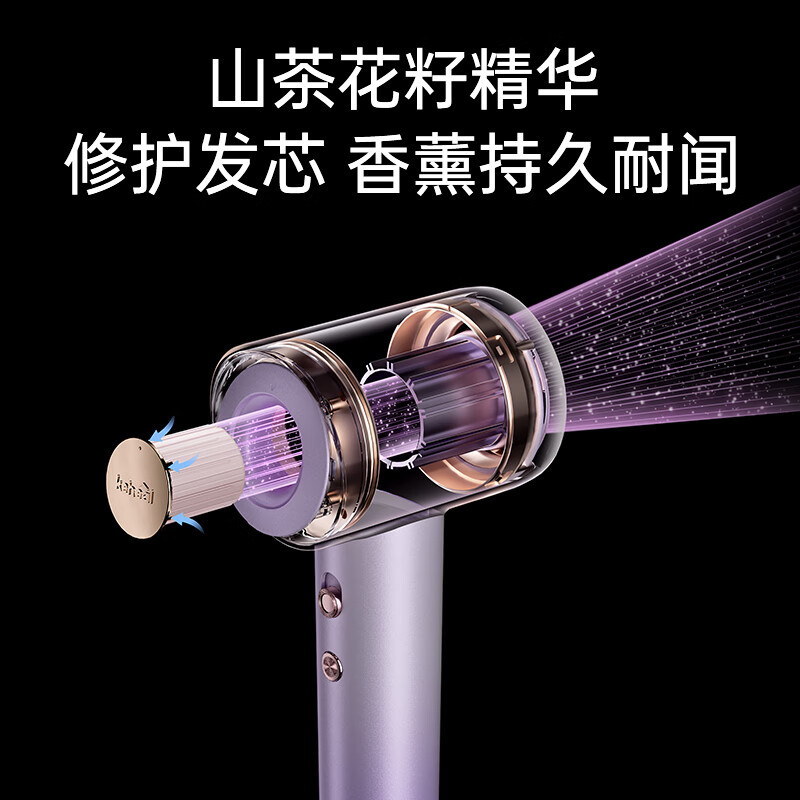 科西家用负离子水光弹高速吹风机GC-FE玫瑰金高清大图